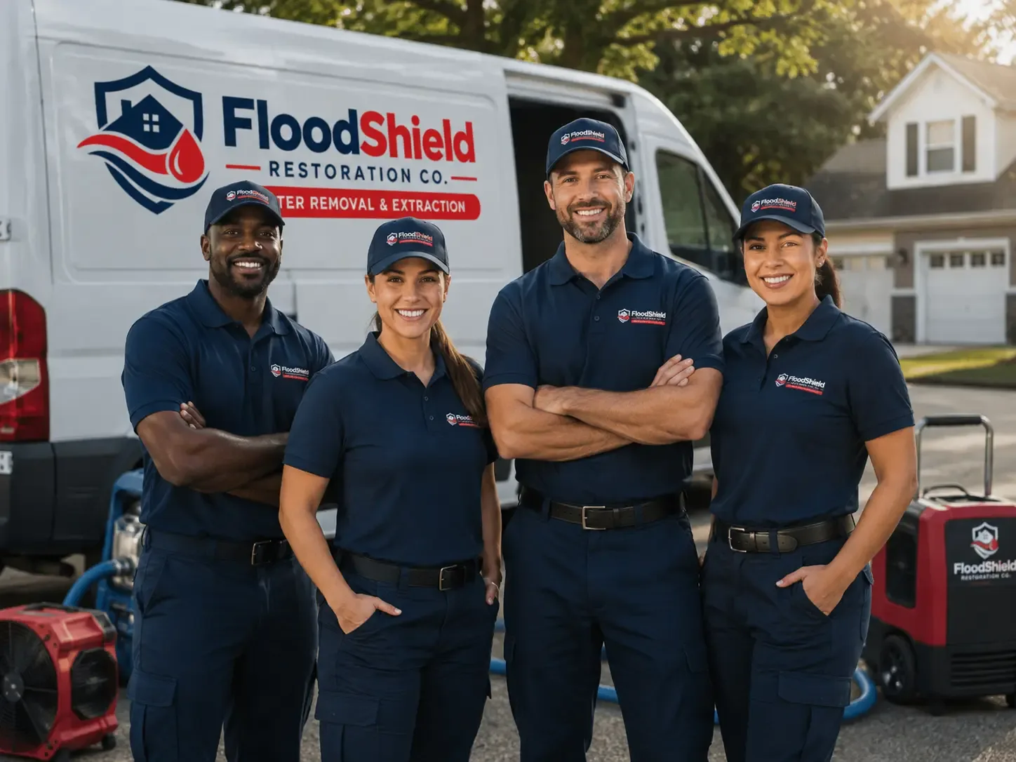 Flood Damage Restoration company in Newell, WV